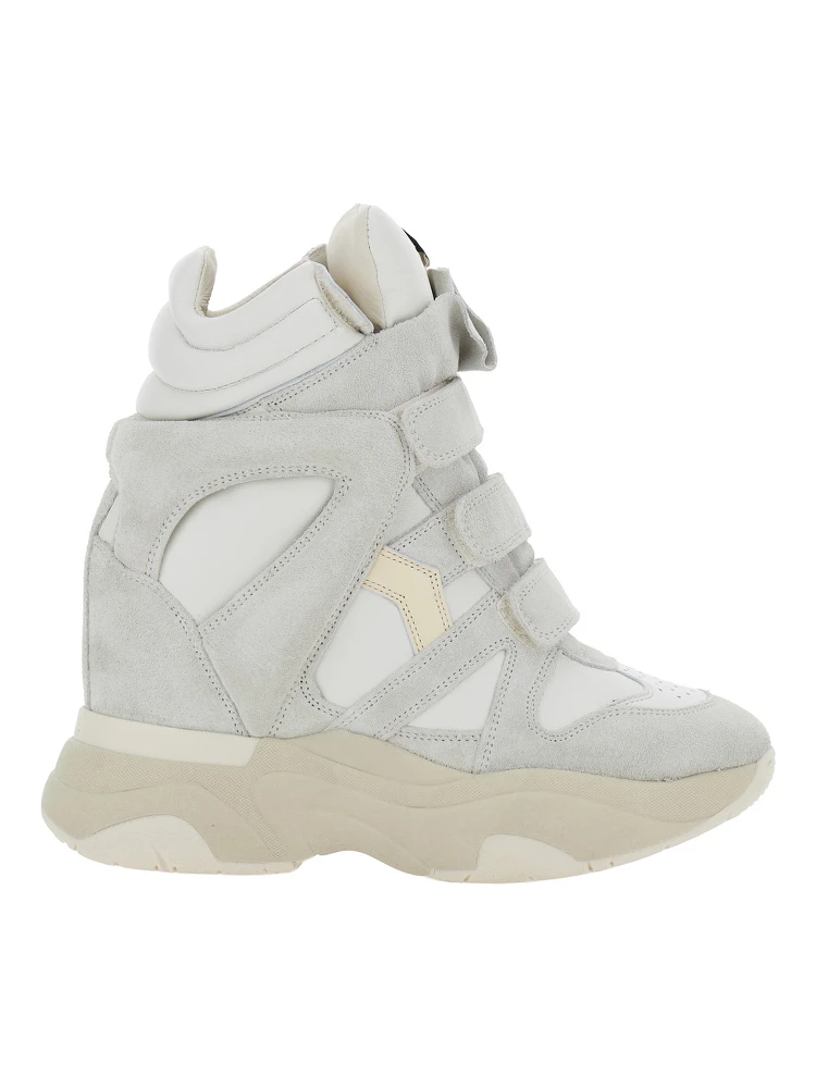 Balskee-GZ sneakers with rubber sole and white tech fabric upper for women
