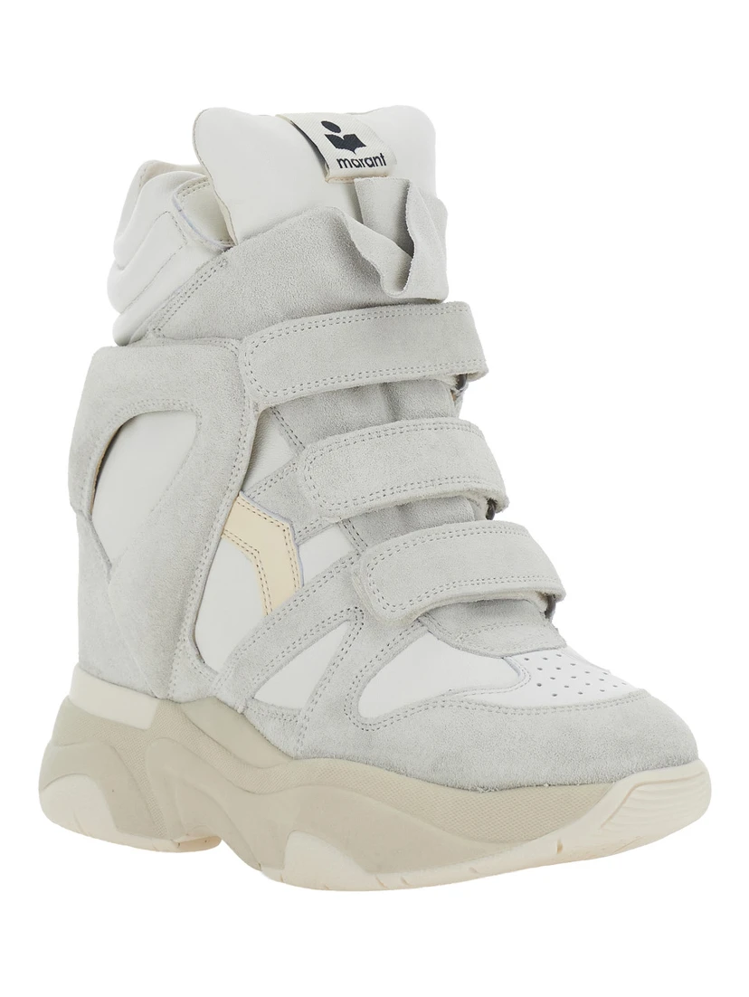 Balskee-GZ sneakers with rubber sole and white tech fabric upper for women