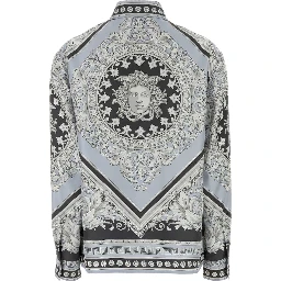 INFORMALSHIRTNEOCLASSICALBAROCCOFOULARDONSILKTWILL
