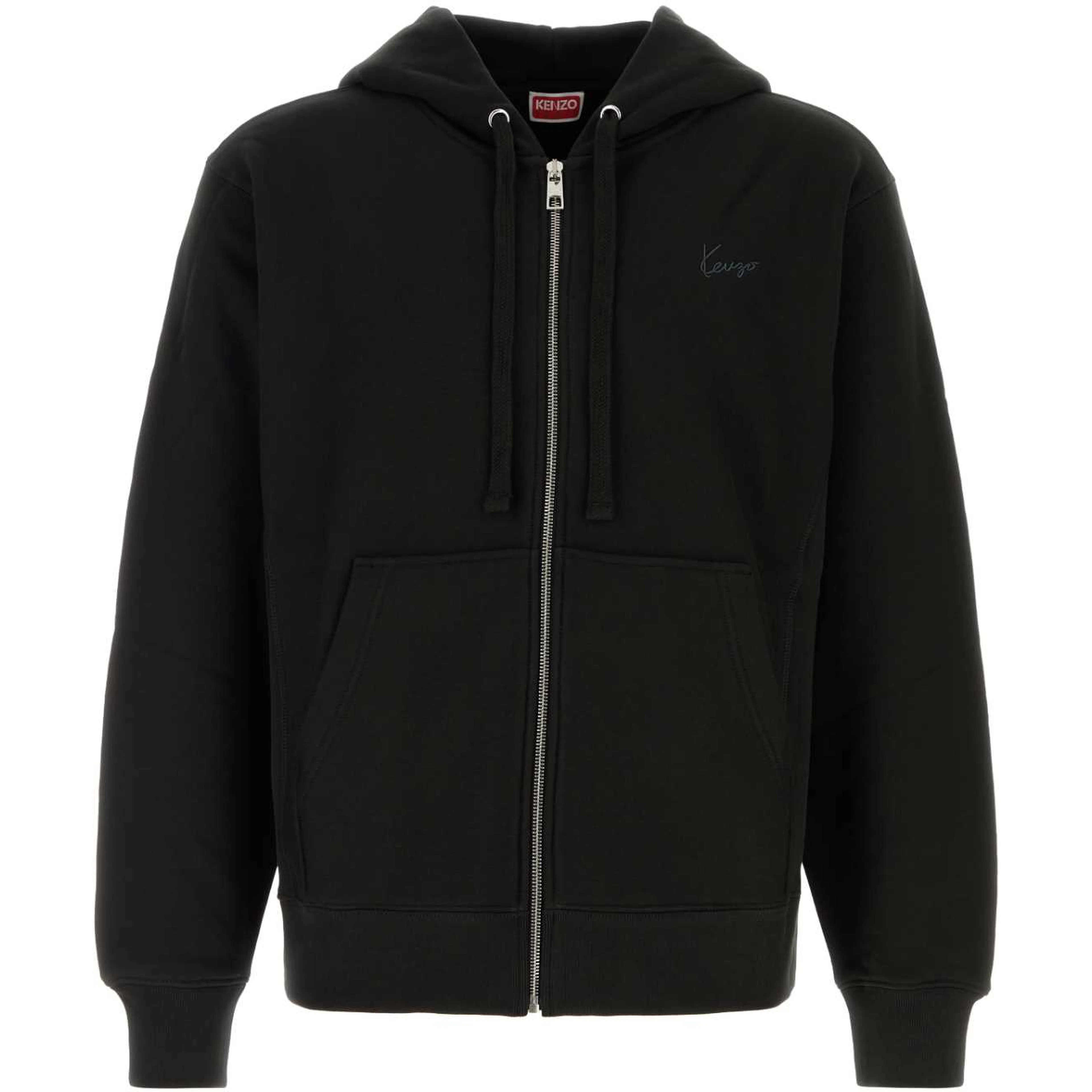 KENZO SIGNATURE CLASSIC ZIP UP HOODIE