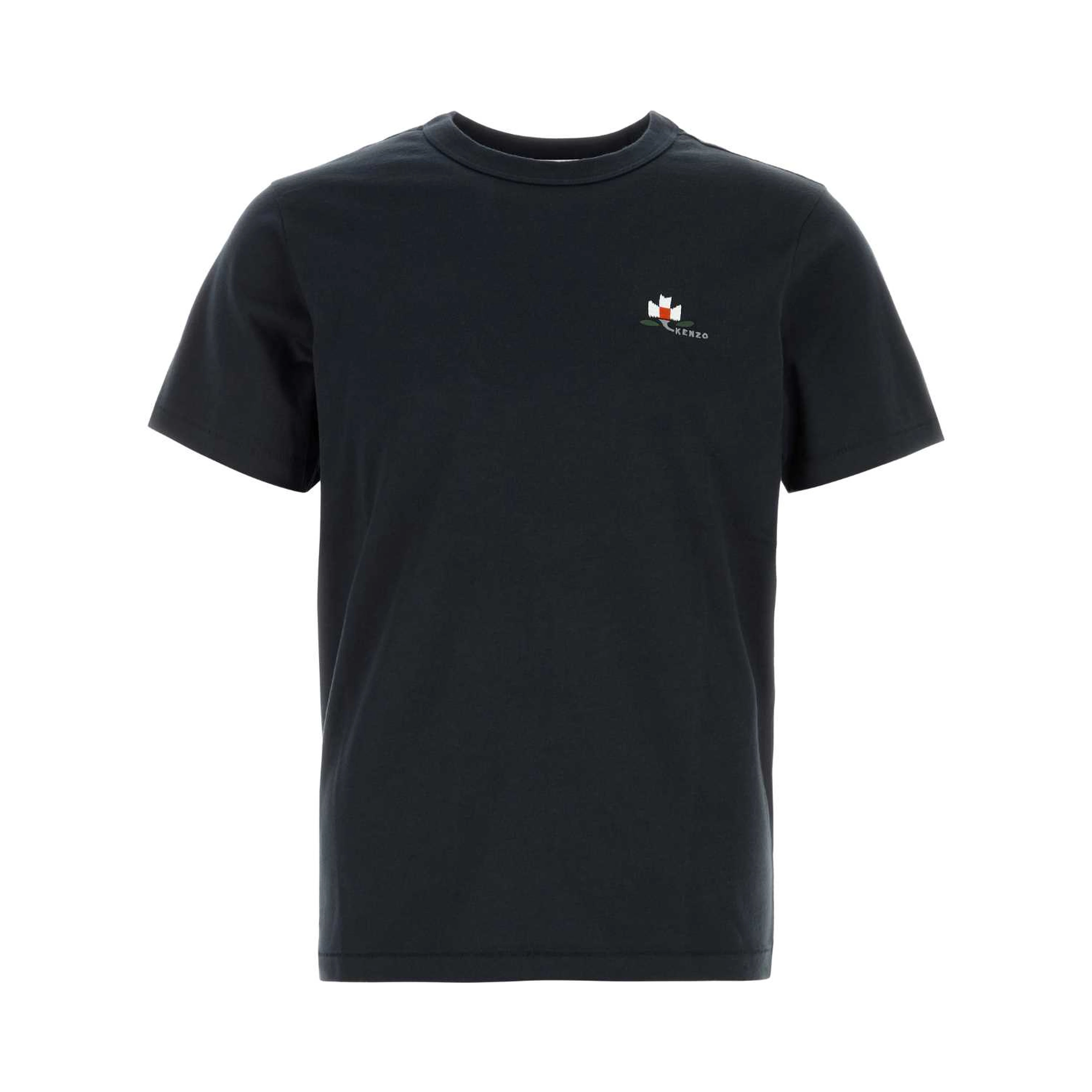 KENZO IKAT FLOWER SLIM T-SHIRT