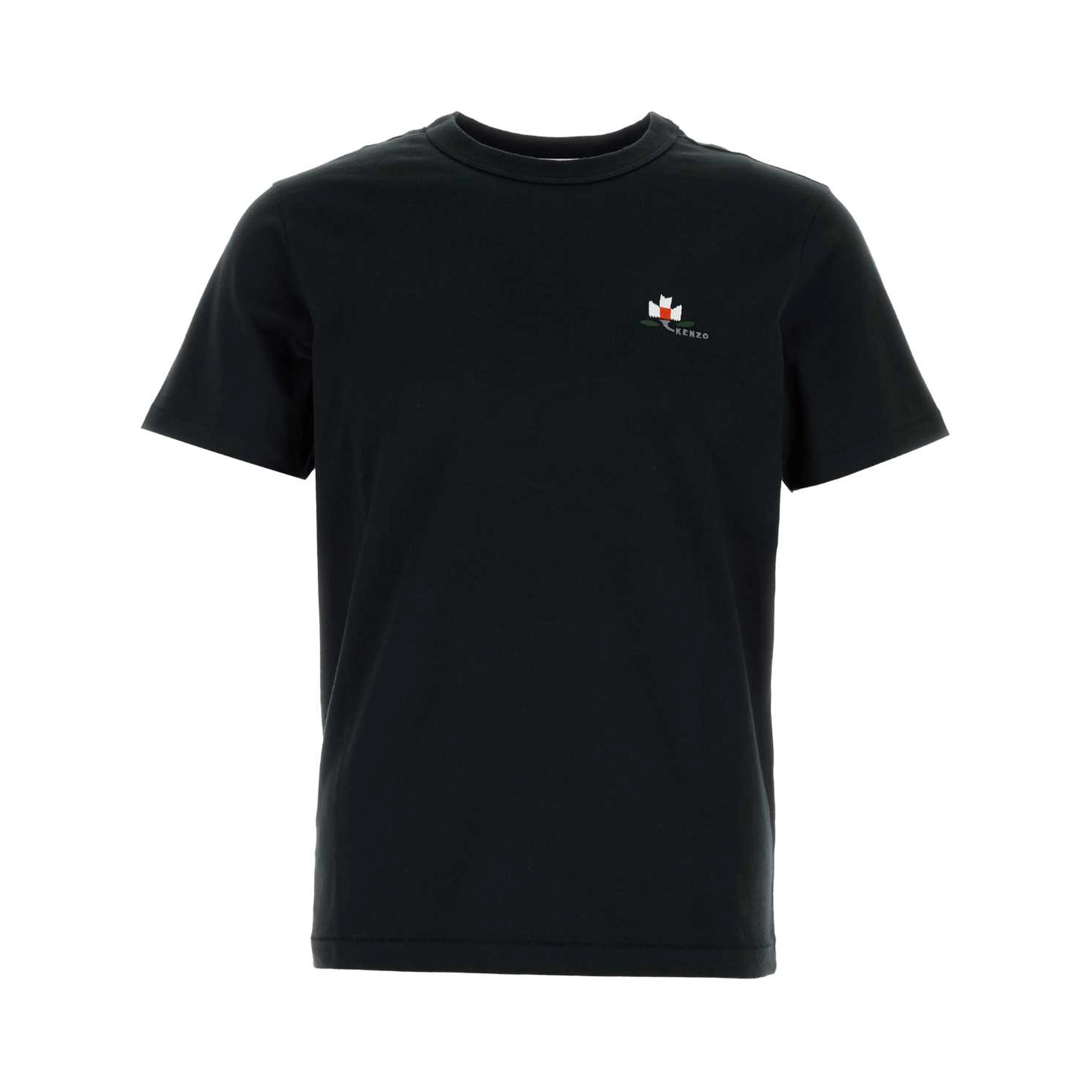 KENZO IKAT FLOWER SLIM T-SHIRT