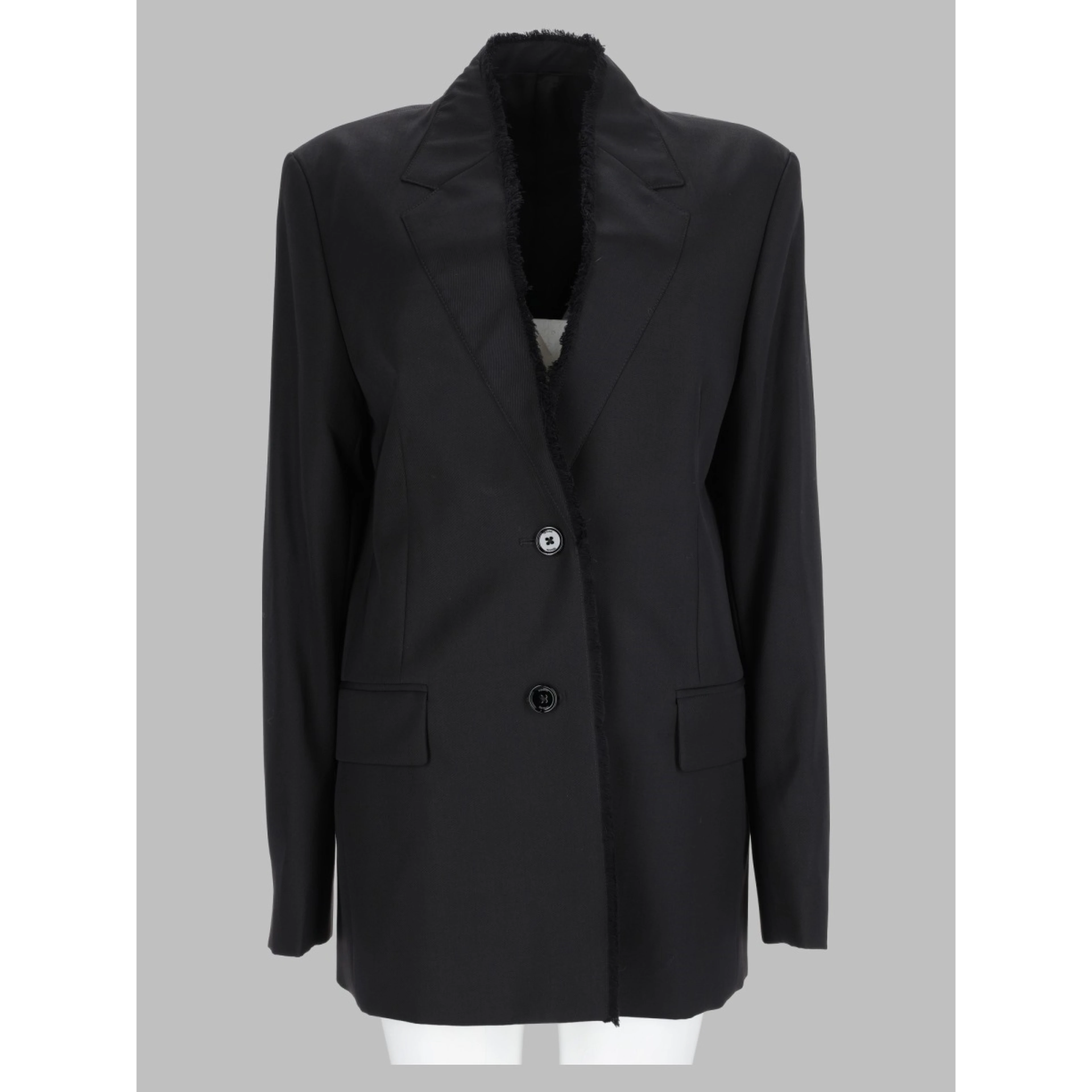 Blazer in Misto Lana