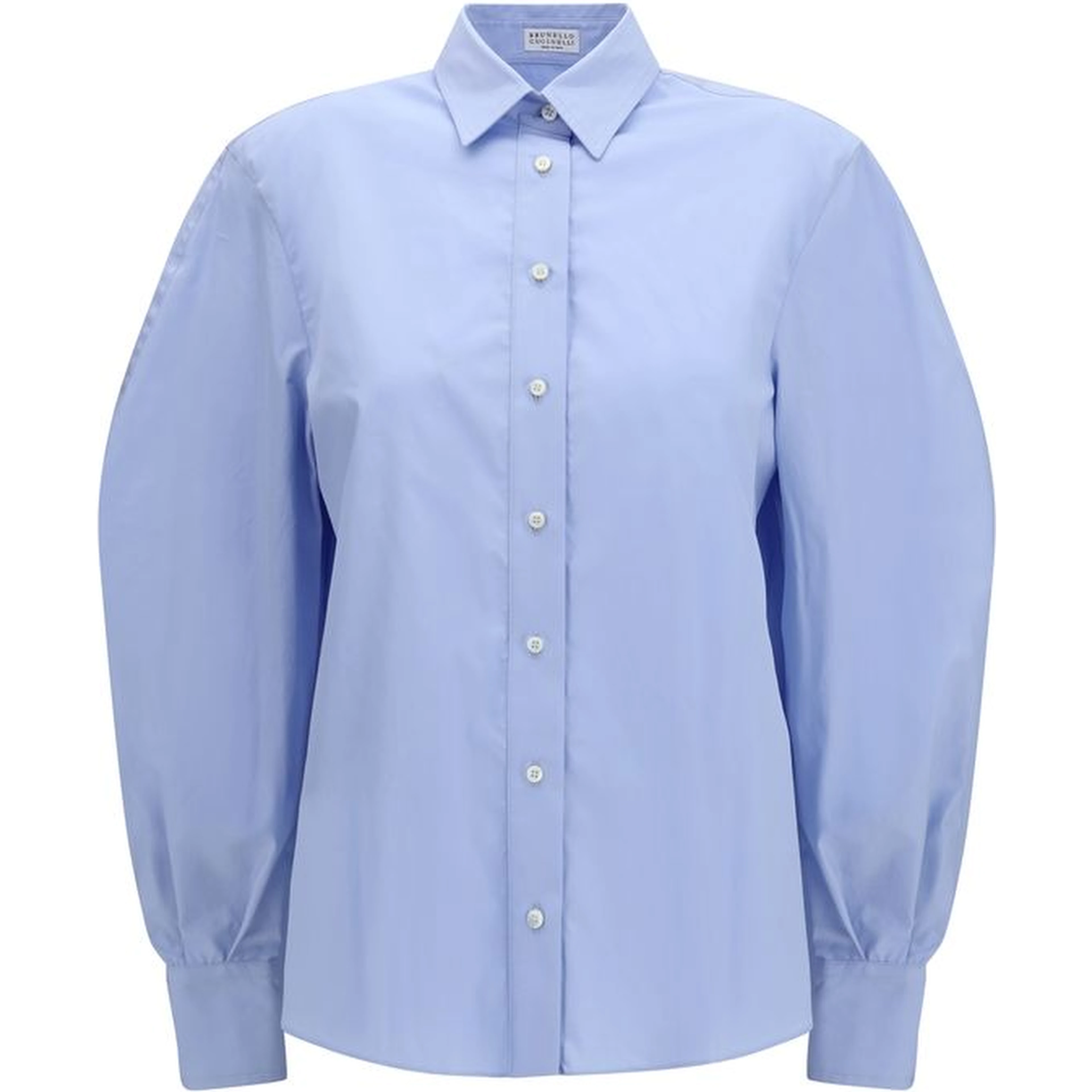 Blue Cotton Blouse