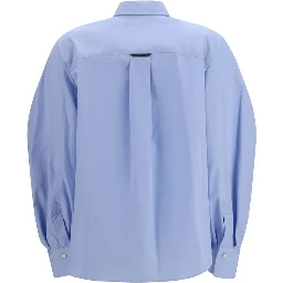 Blue Cotton Blouse