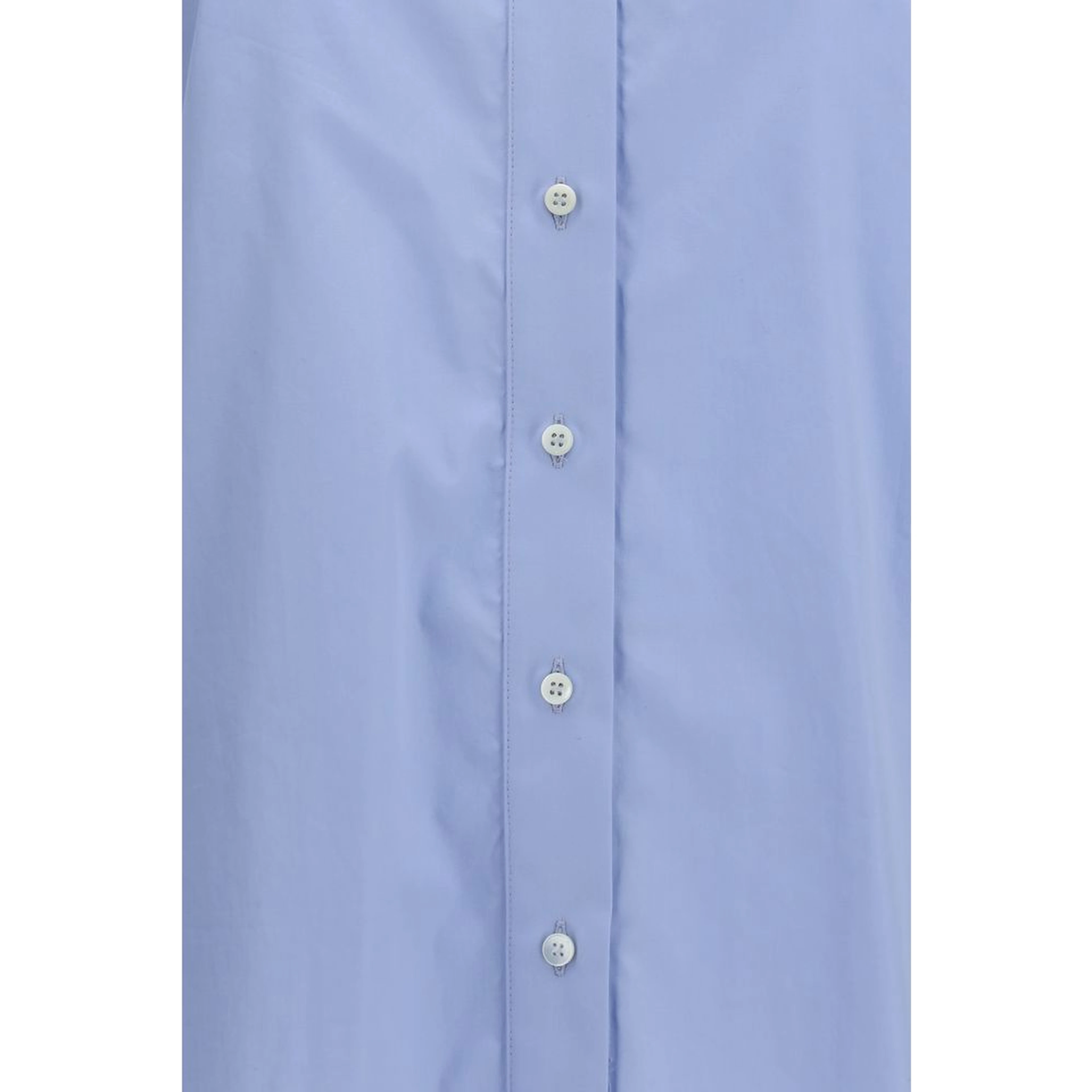 Blue Cotton Blouse