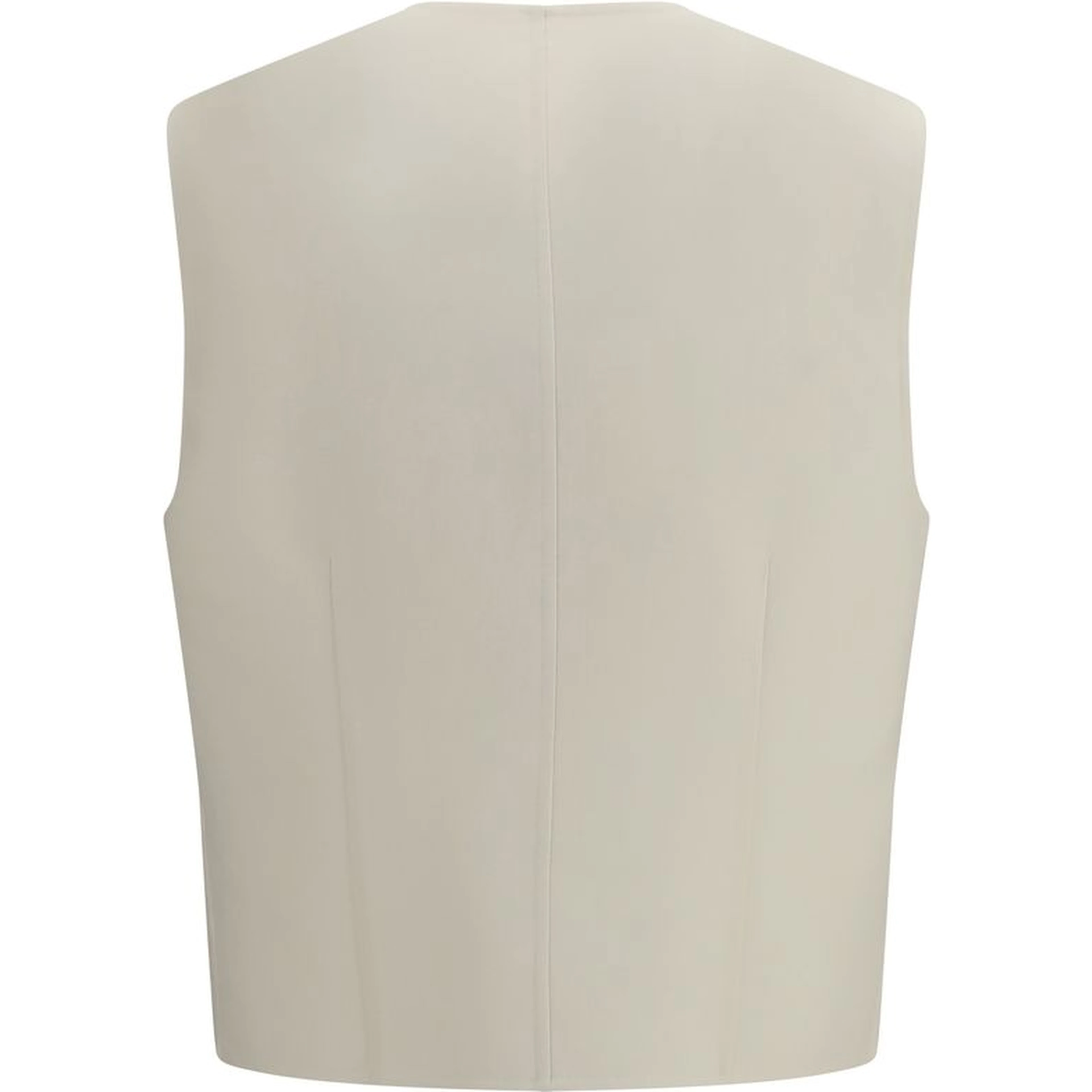 Beige Wool Oves Aries Waistcoat