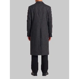 Grey double-breasted coat
