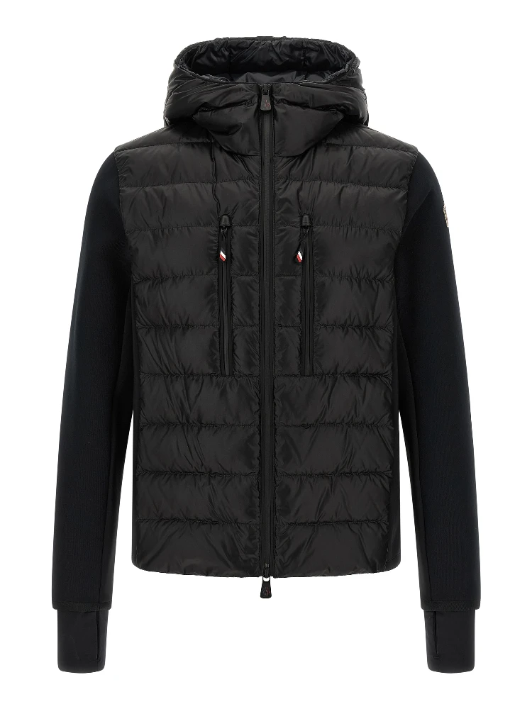 Black Polyamide Sweatshirt