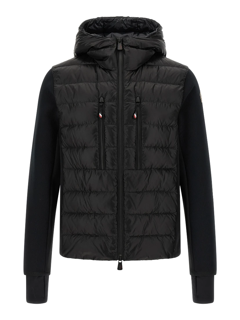 Black Polyamide Sweatshirt