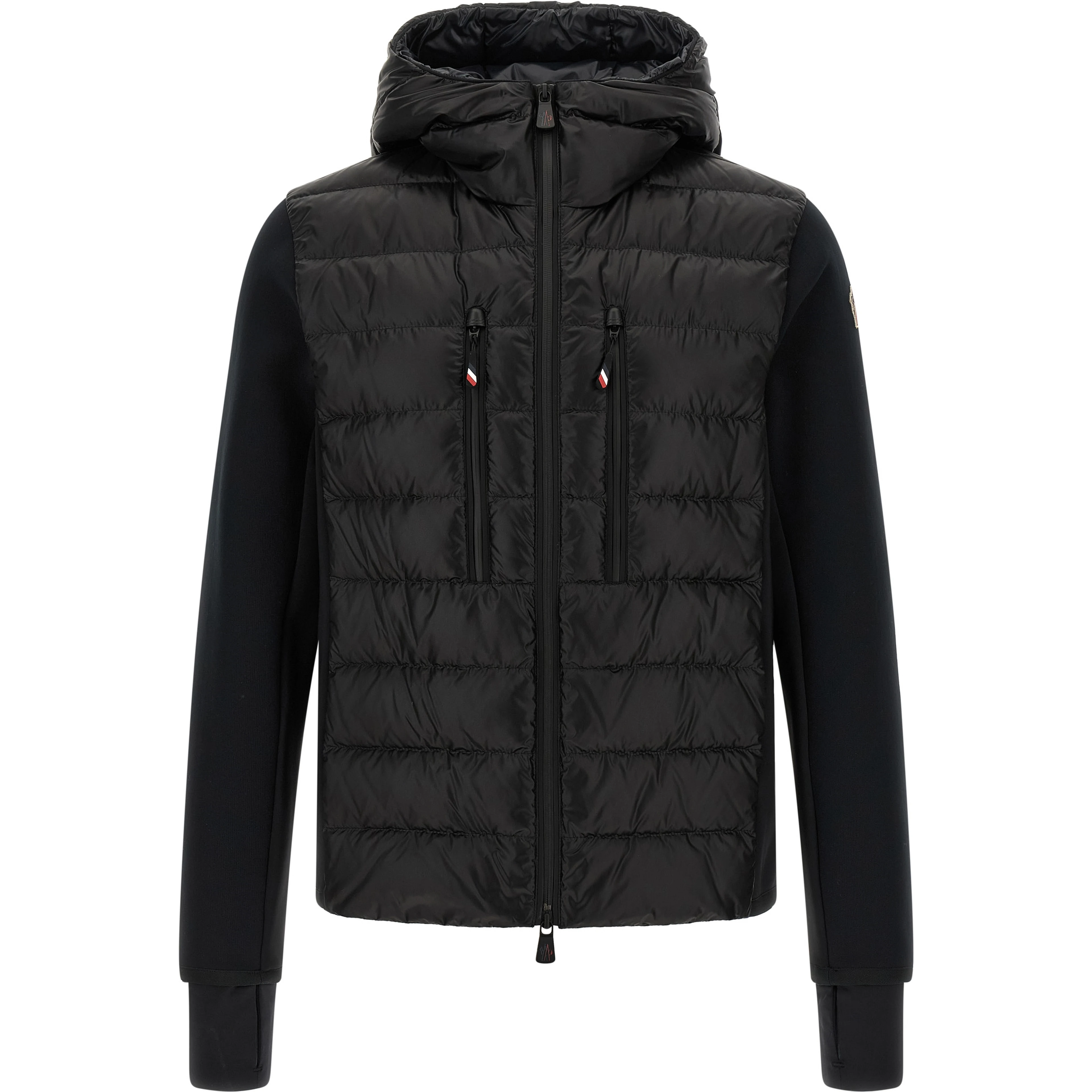Black Polyamide Sweatshirt