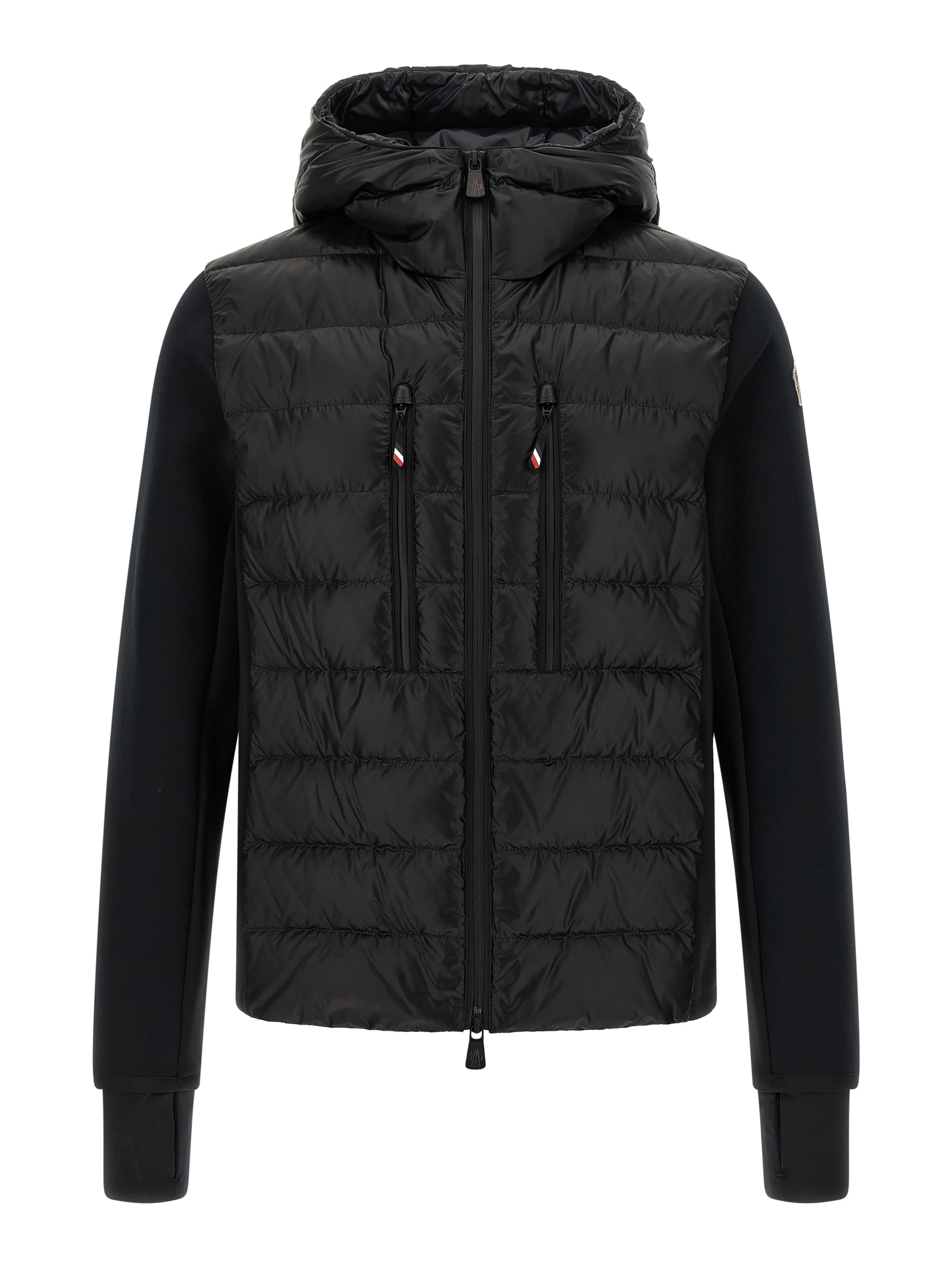 Black Polyamide Sweatshirt