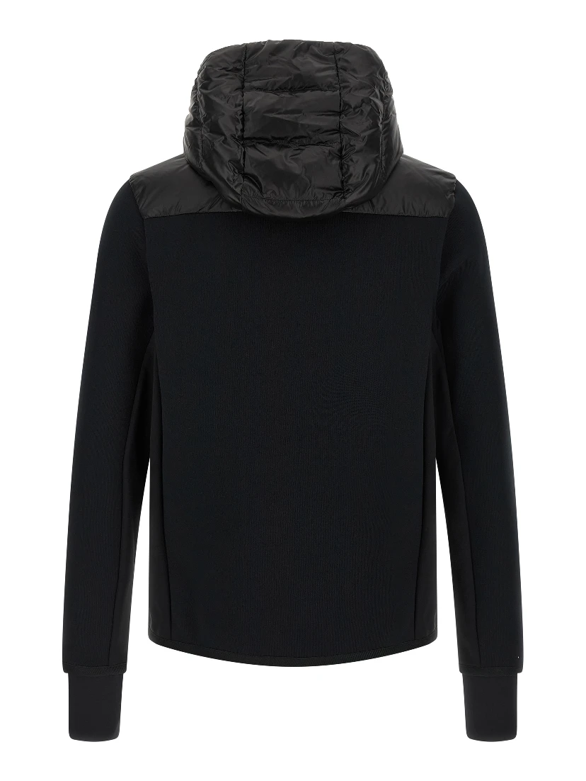 Black Polyamide Sweatshirt