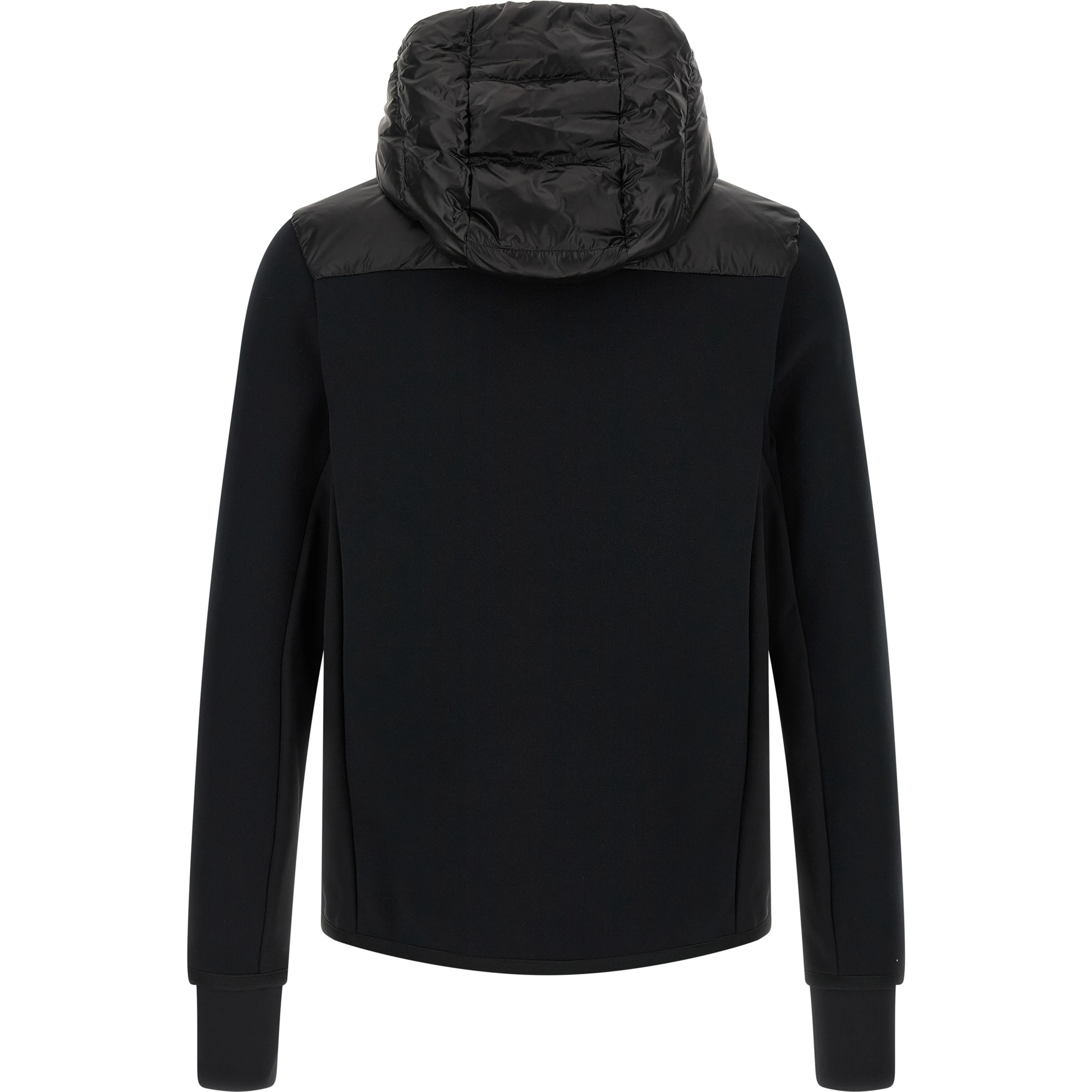 Black Polyamide Sweatshirt