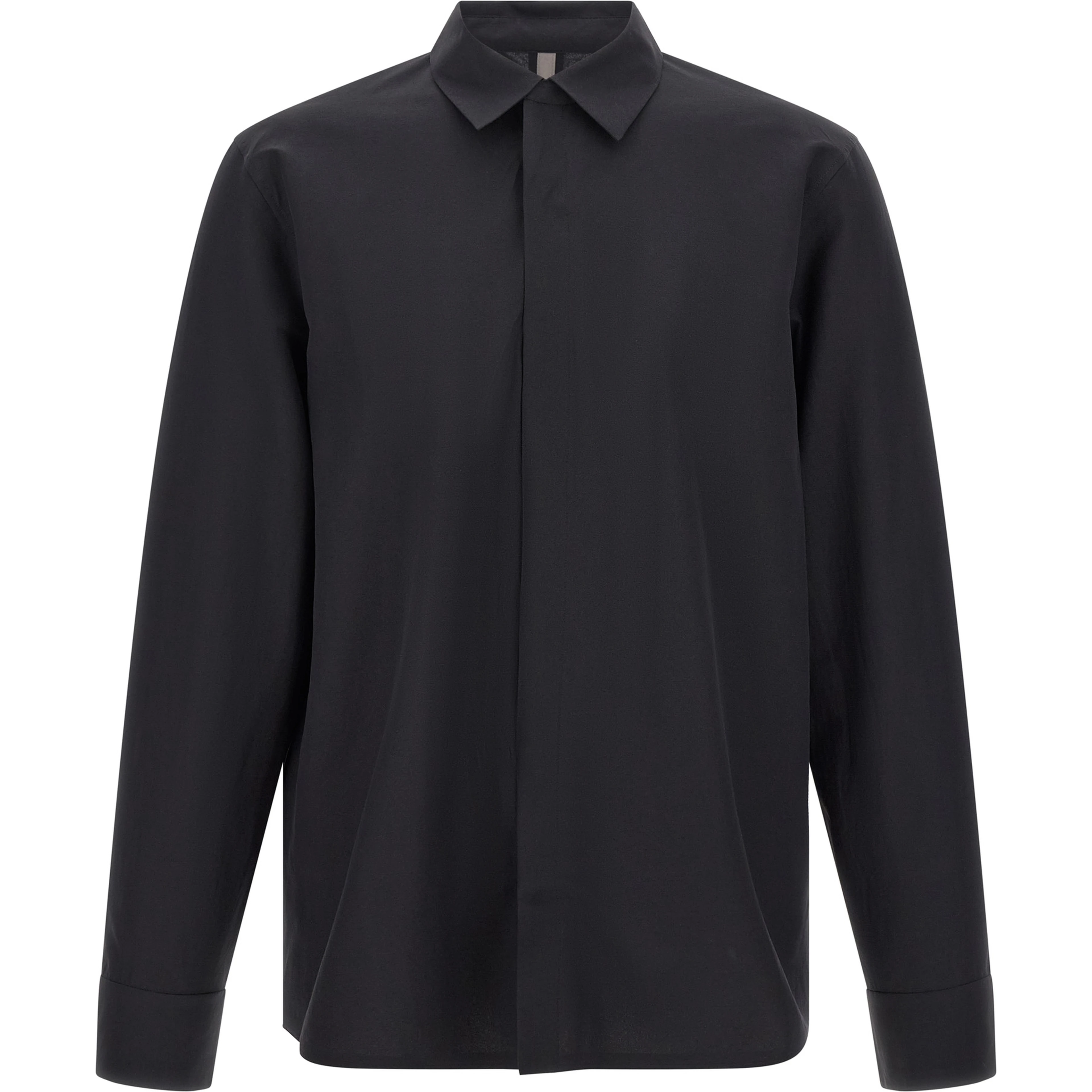 Black Paper Blouse