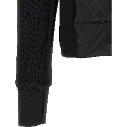 Black Polyamide Sweatshirt