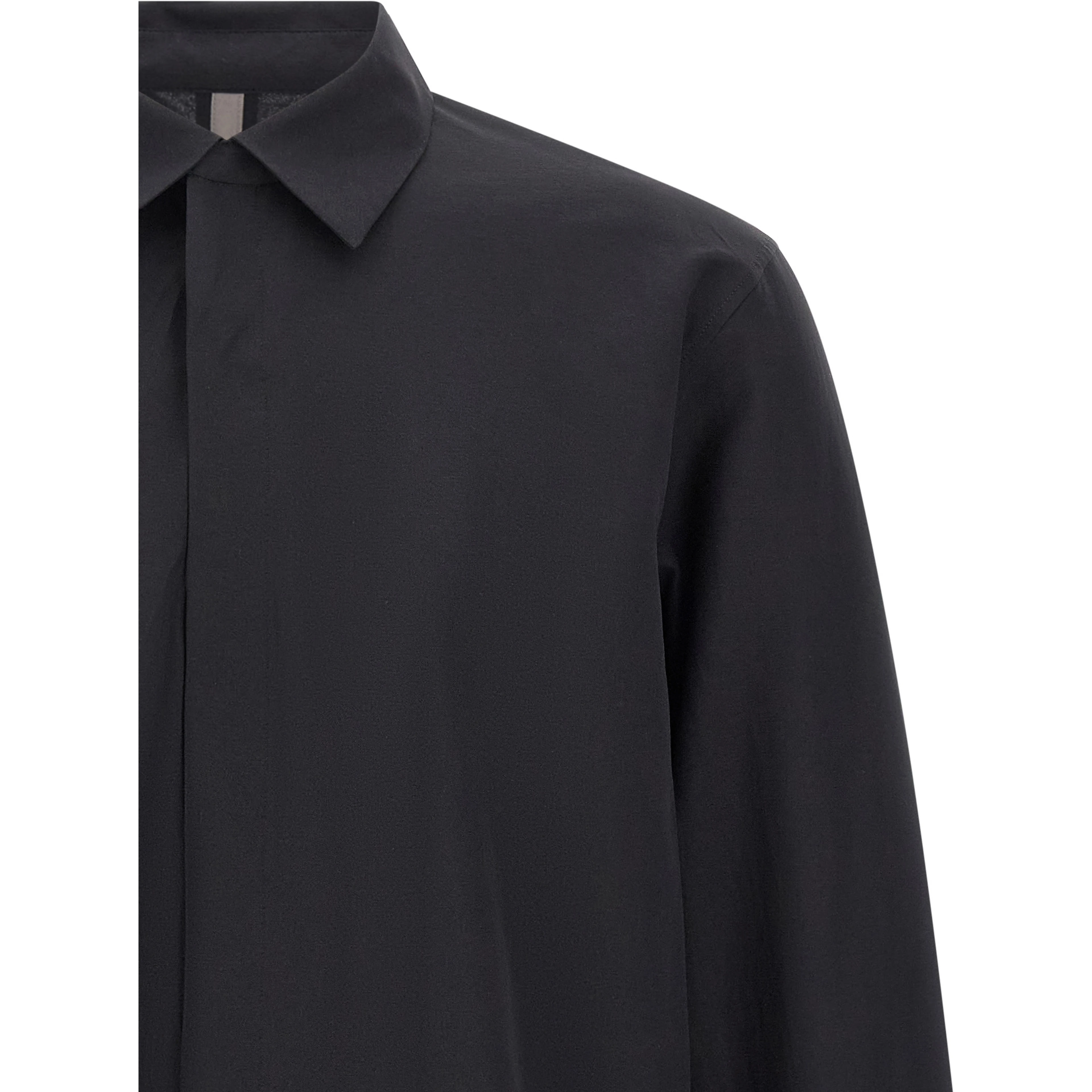 Black Paper Blouse