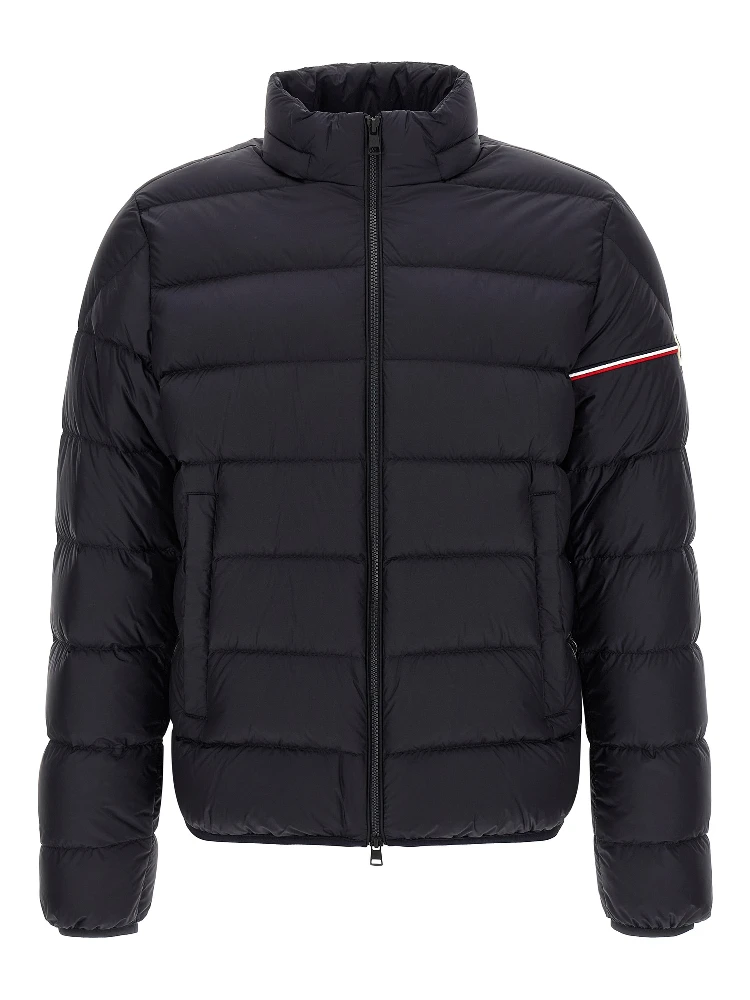 Blue Polyamide Full-Length Jacket alternative