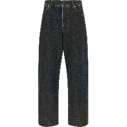 Blue Cotton Jeans Denim