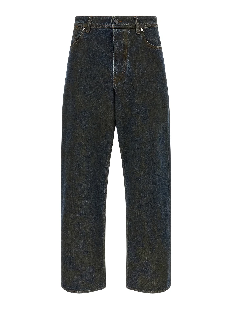Blue Cotton Jeans Denim