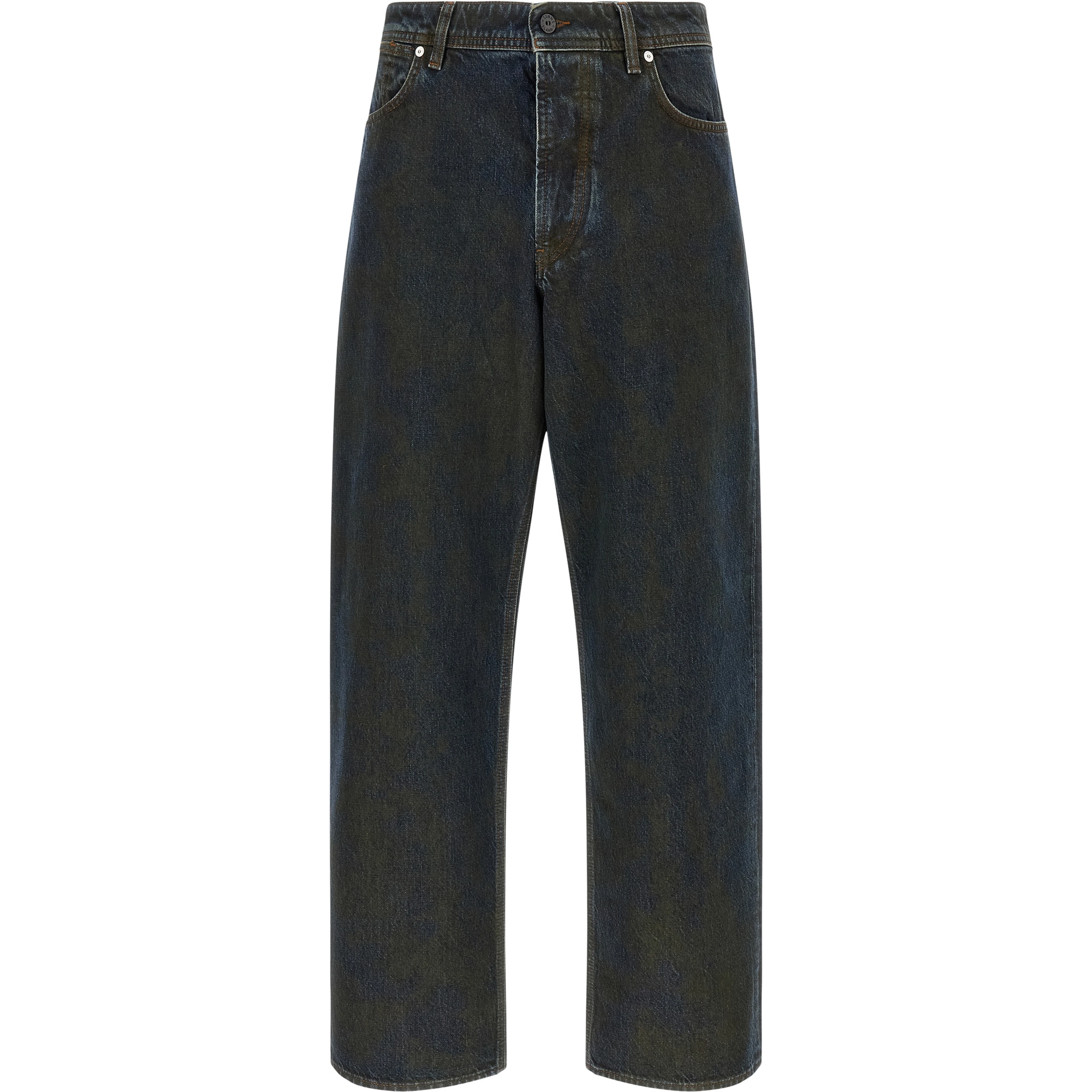 Blue Cotton Jeans Denim