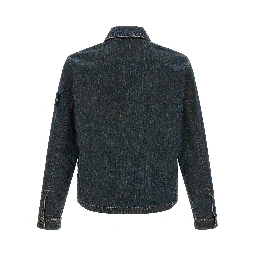 Blue Cotton Denim Jacket