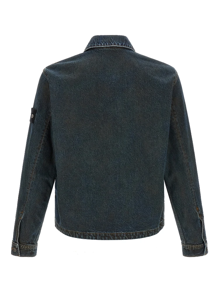 Blue Cotton Denim Jacket alternative