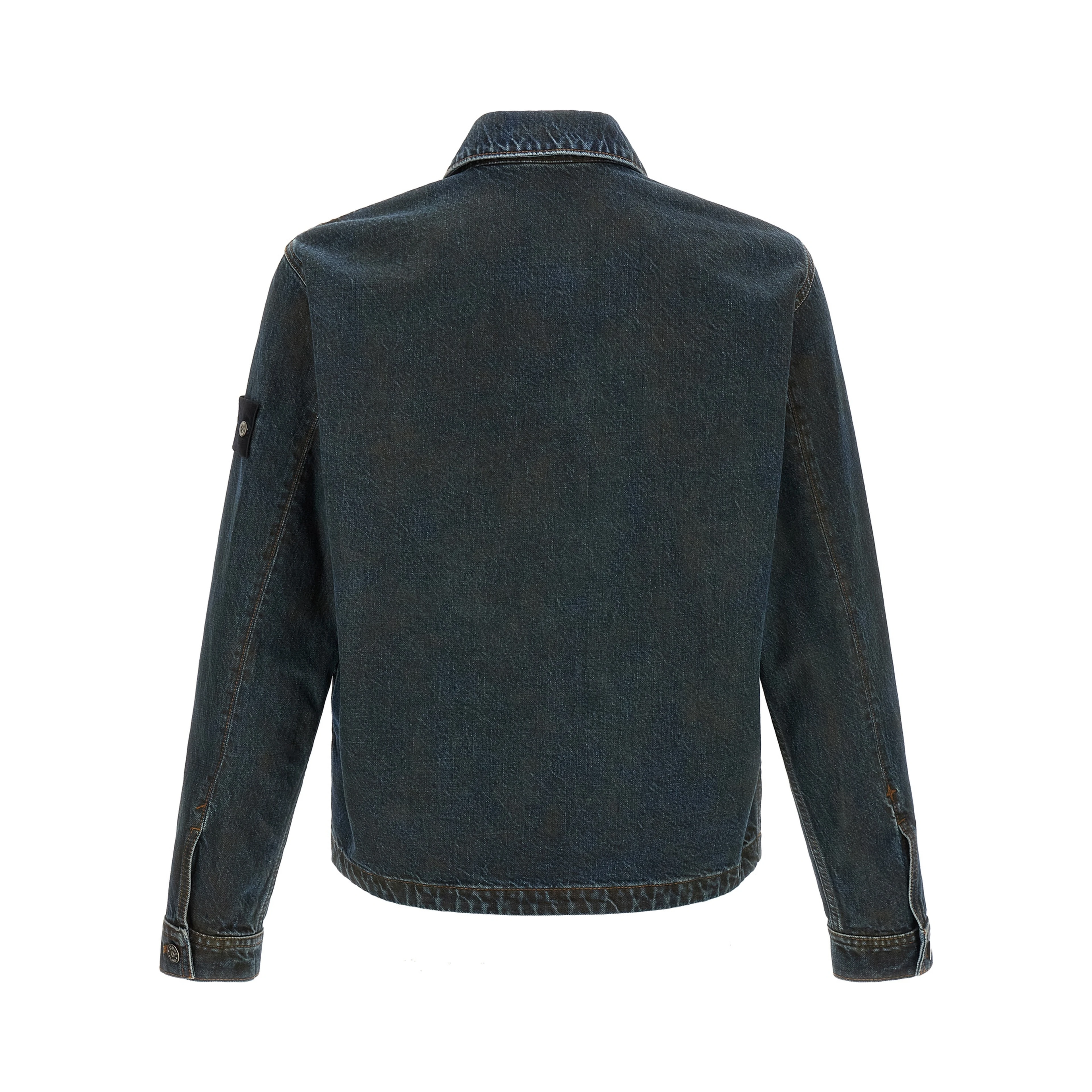 Blue Cotton Denim Jacket