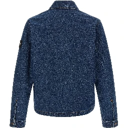 Blue Cotton Denim Jacket