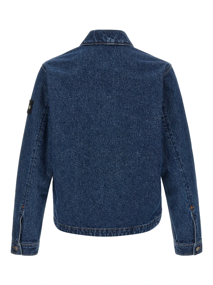 Blue Cotton Denim Jacket alternative