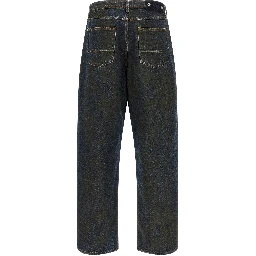 Blue Cotton Jeans Denim