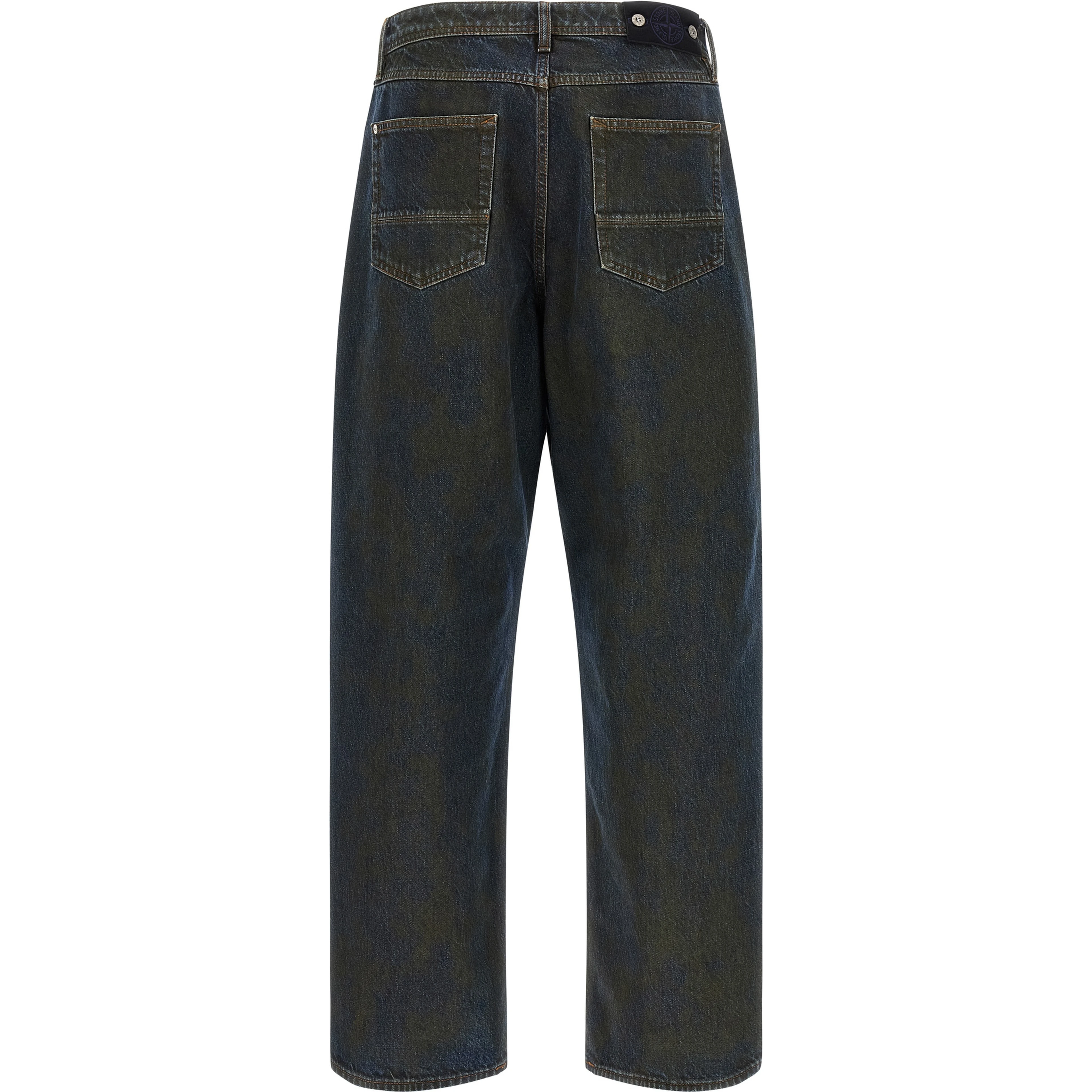 Blue Cotton Jeans Denim