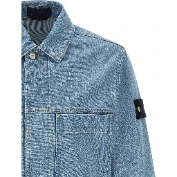 Blue Cotton Denim Jacket