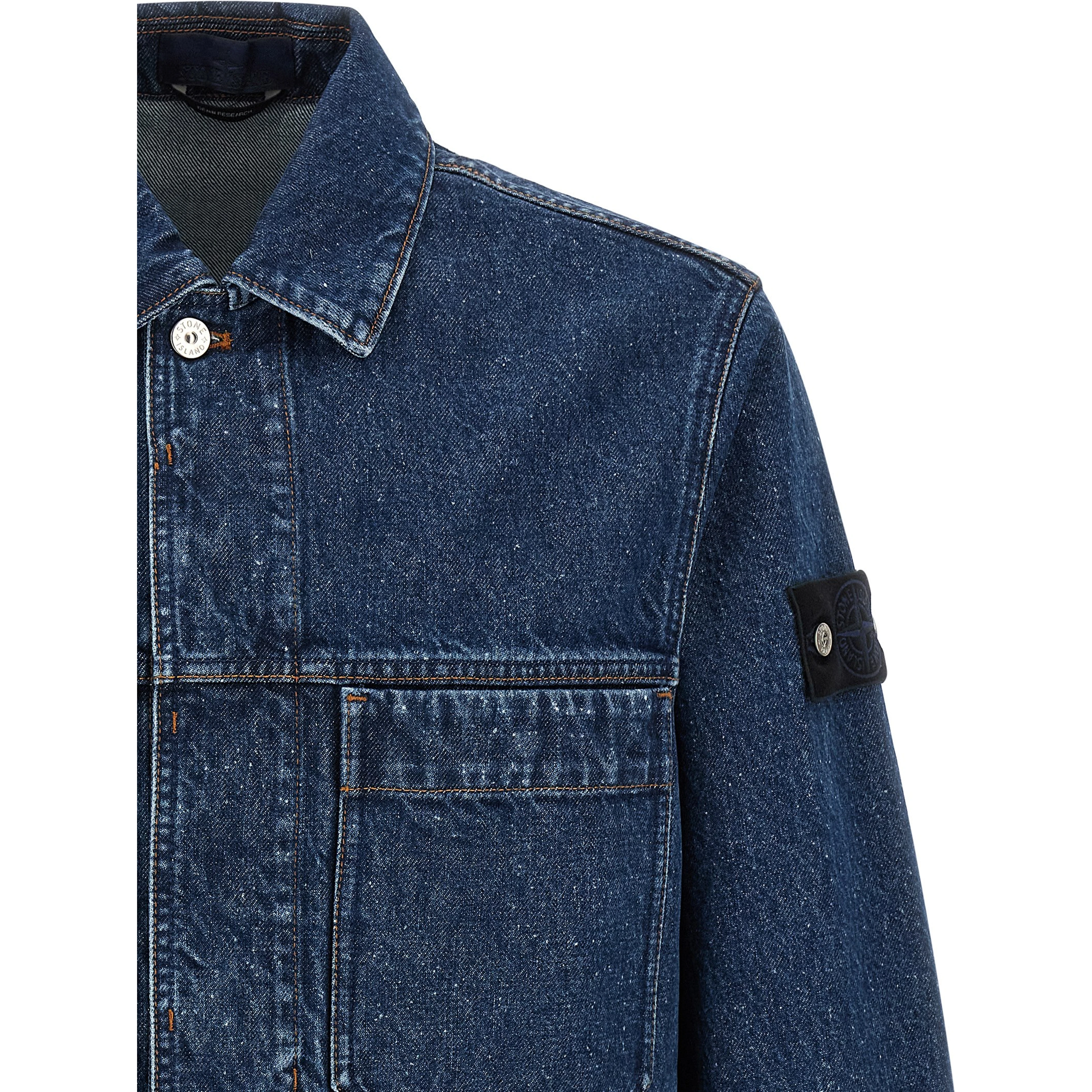 Blue Cotton Denim Jacket