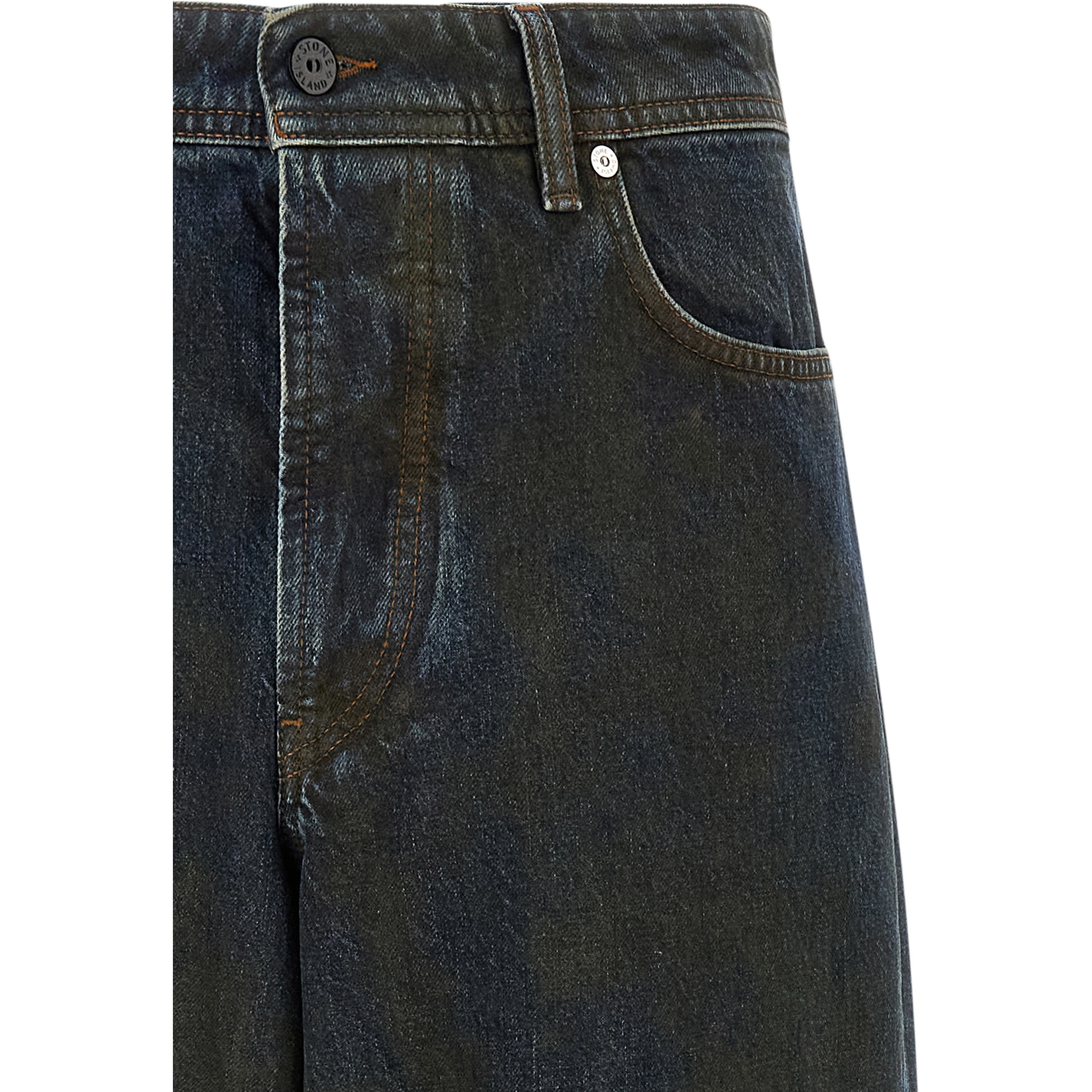 Blue Cotton Jeans Denim