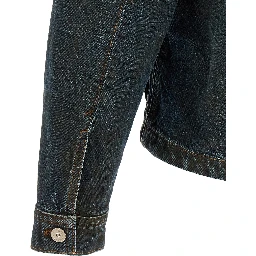 Blue Cotton Denim Jacket