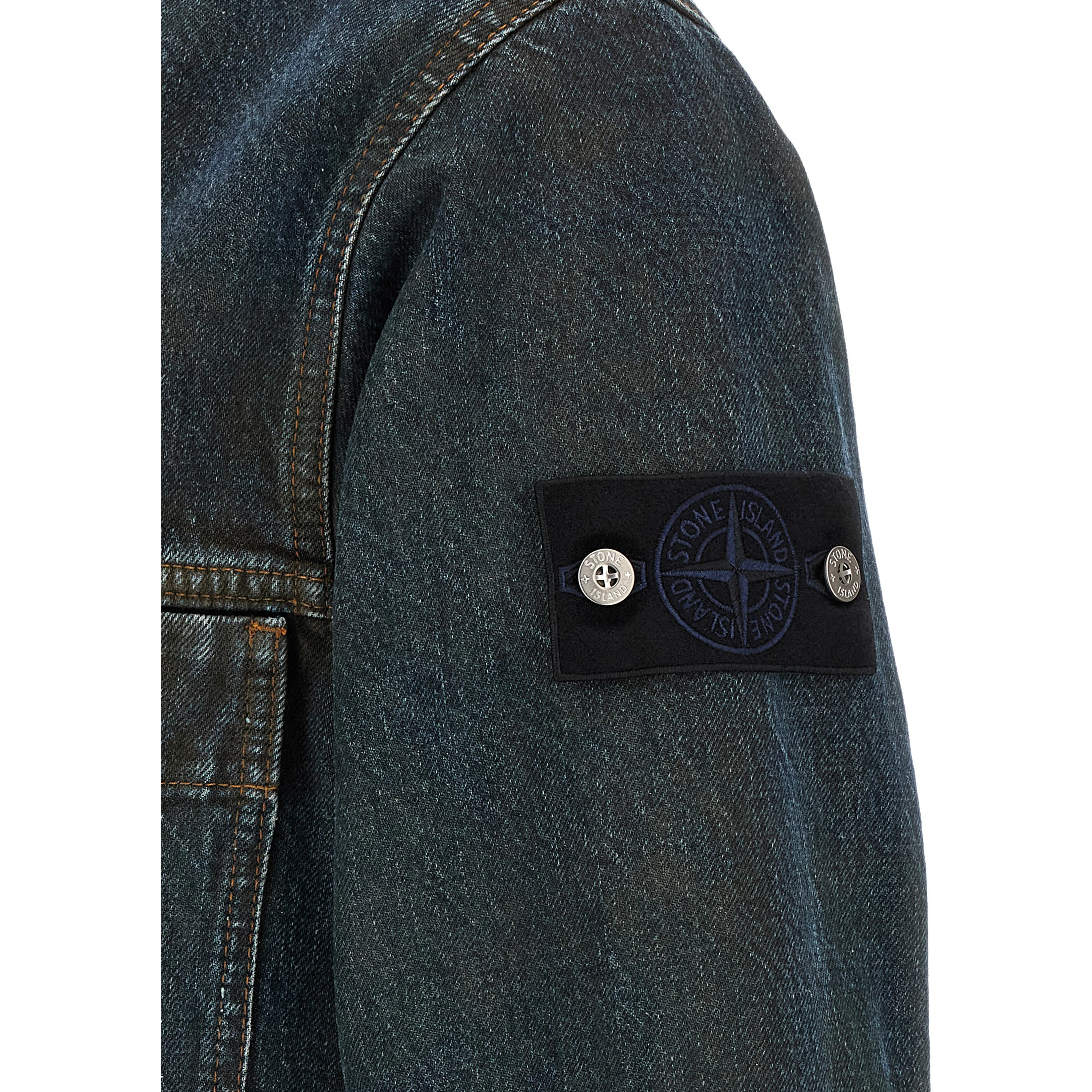 Blue Cotton Denim Jacket
