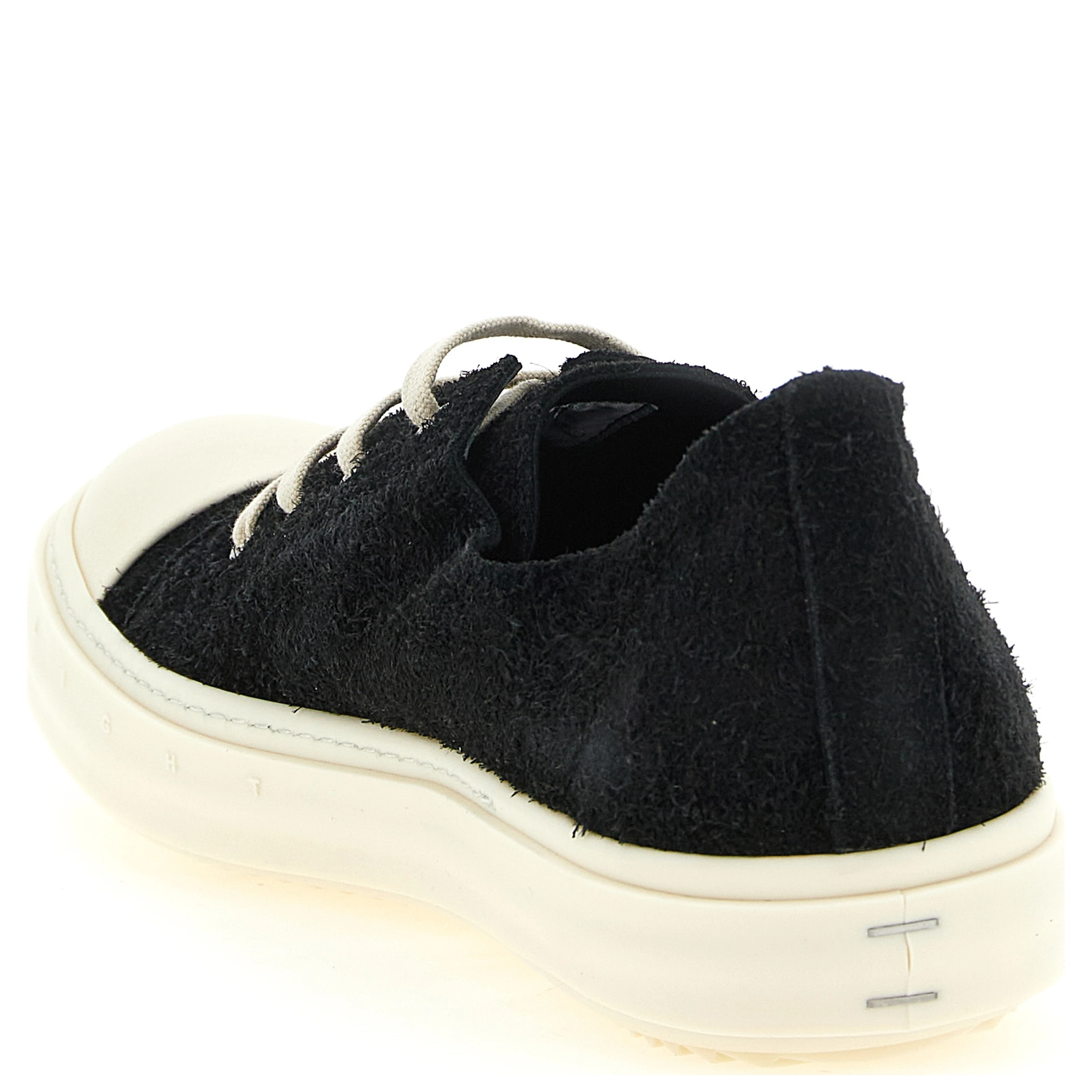 Black Calfskin Low Top Sneakers