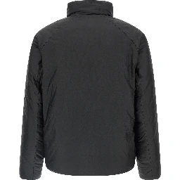 Black Nylon Full-Length Jacket