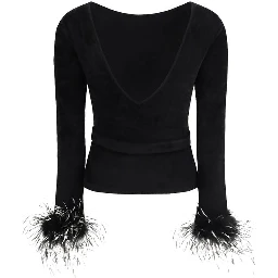 Black Viscose Blouse