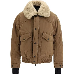 Brown Cotton Bomber