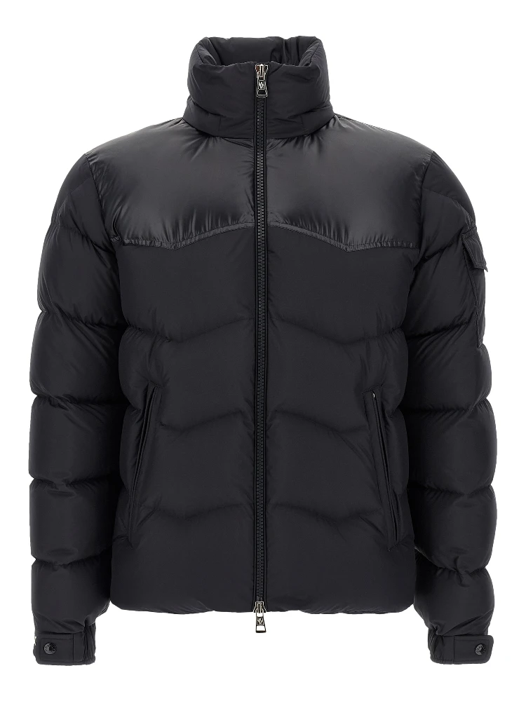 Black Polyester Full-Length Jacket alternative
