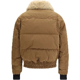 Brown Cotton Bomber