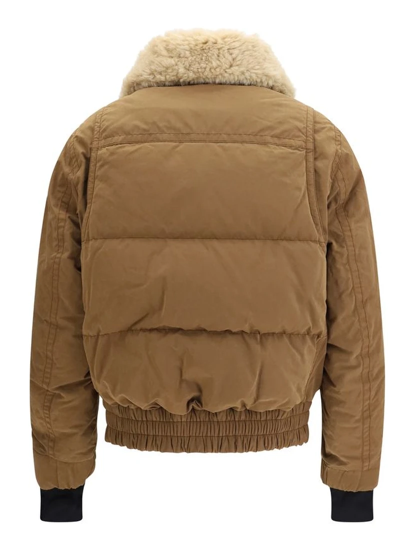 Brown Cotton Bomber
