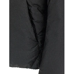 Black Nylon Full-Length Jacket