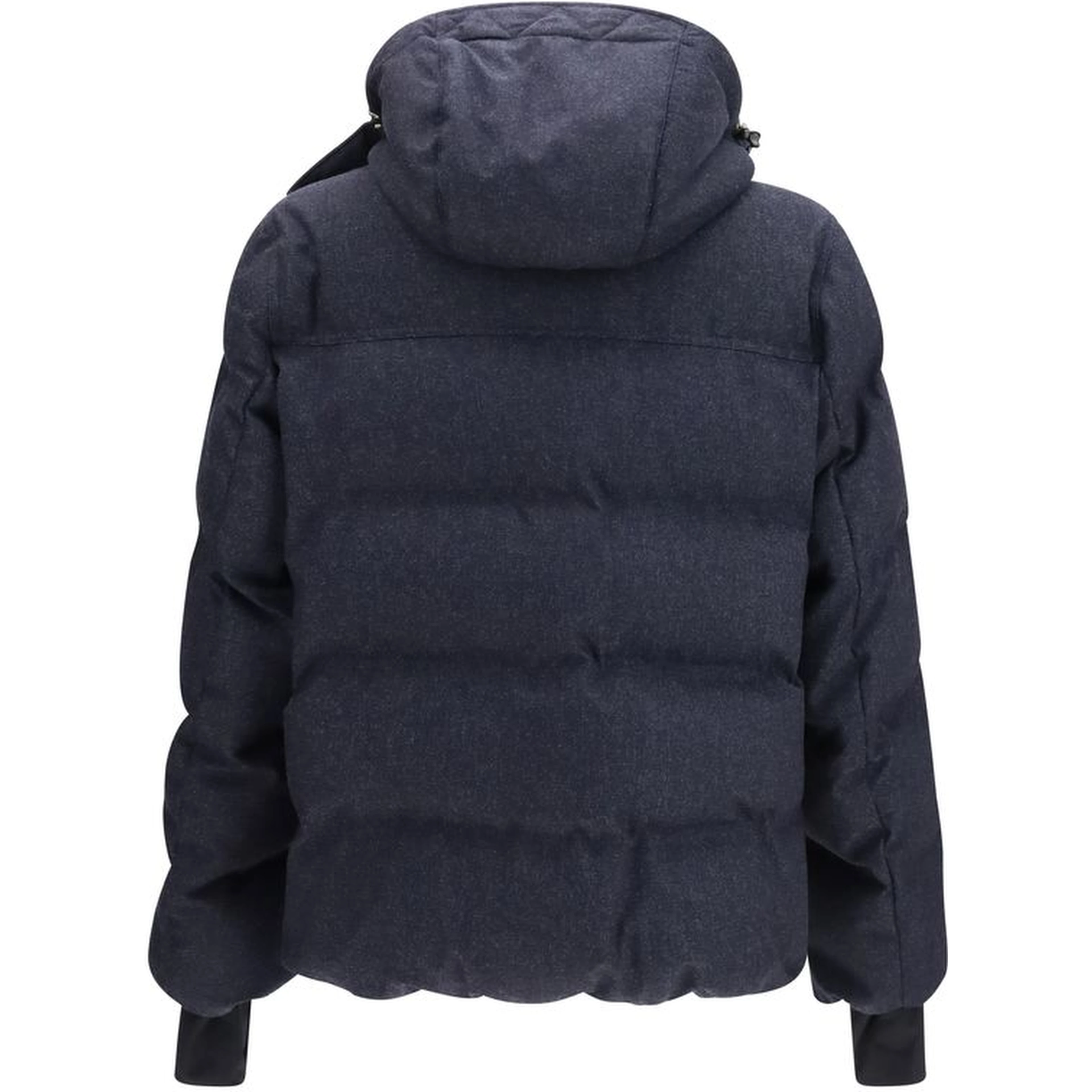 Blue Wool Oves Aries Full-Length Jacket
