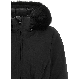 Black Polyamide Shell Jacket