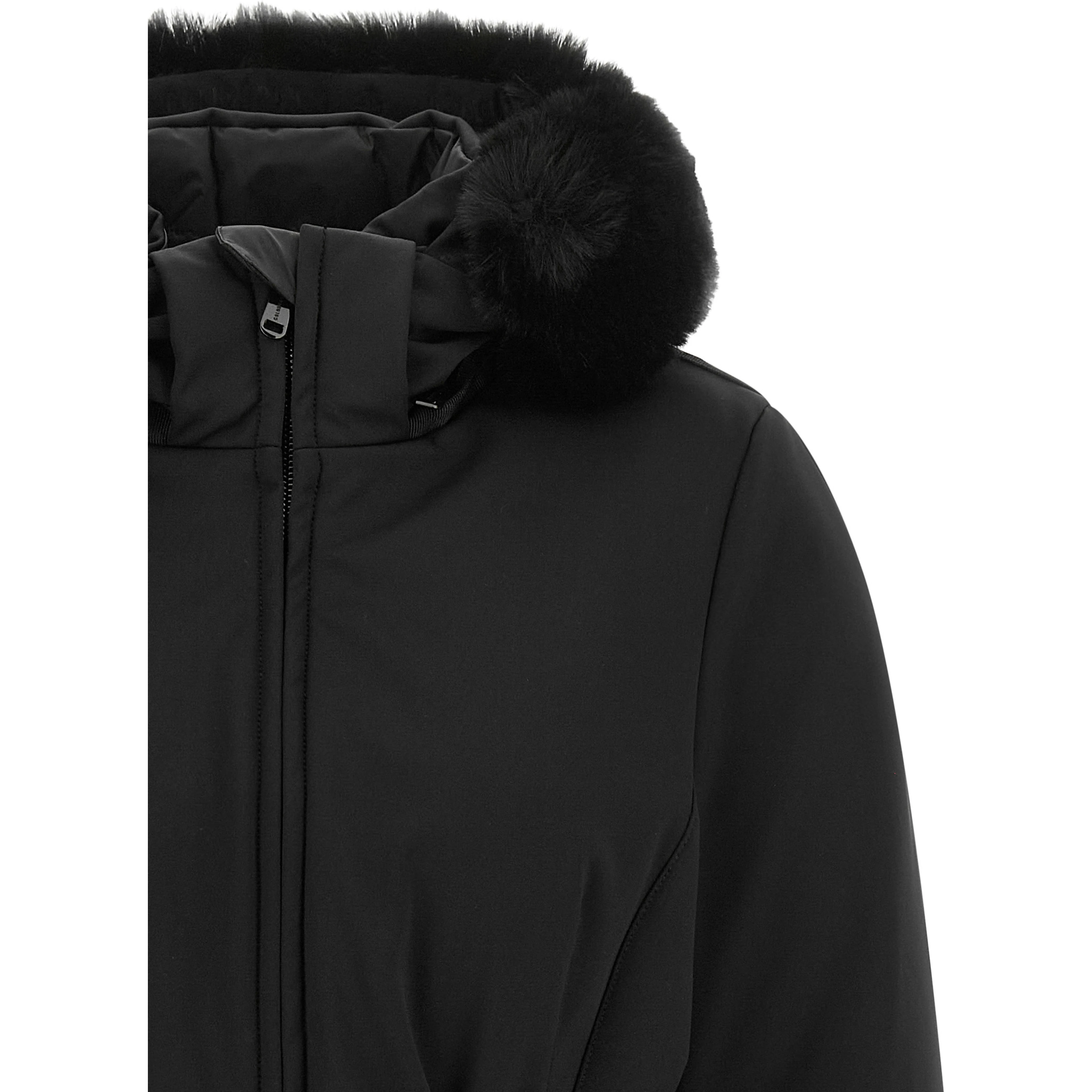 Black Polyamide Shell Jacket