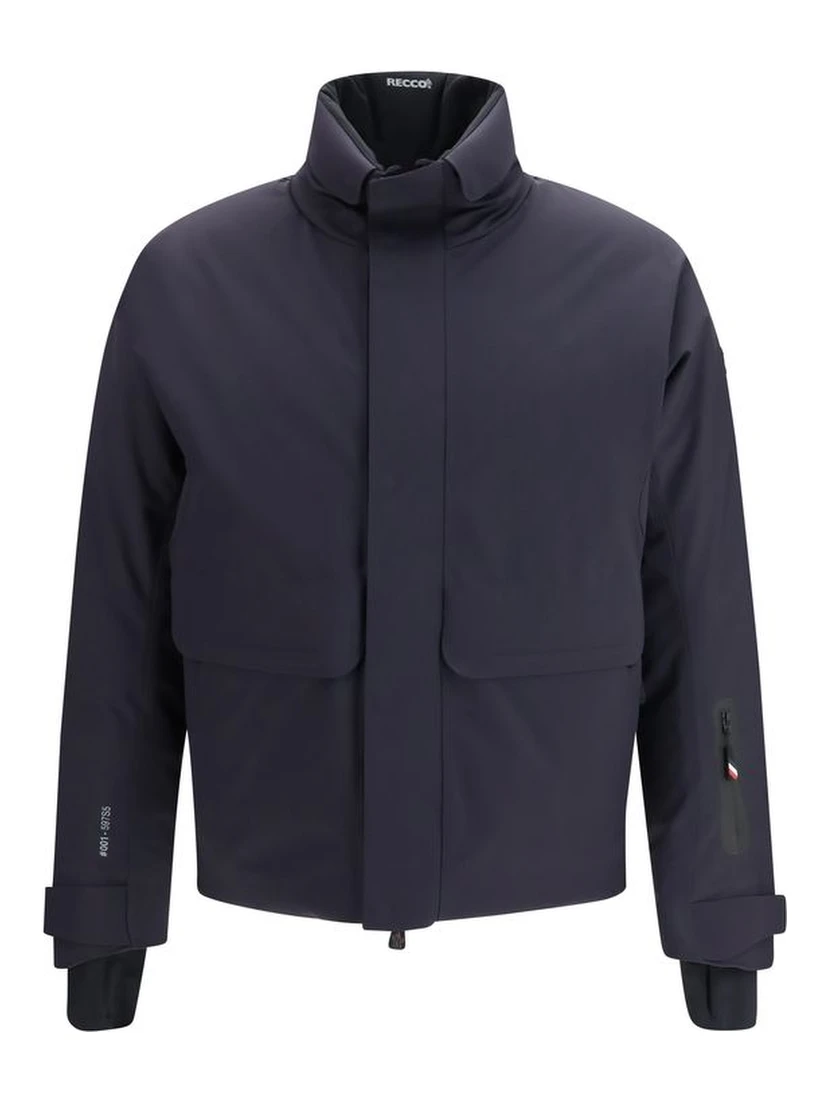 Blue Polyamide Shell Jacket