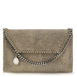 Gray Polyester Shoulder Bag